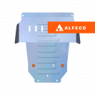 Защита  картера Town Ace Noah 1996-2001 V-2,0 4WD , ALFeco, алюминий 4мм, арт. ALF24155al