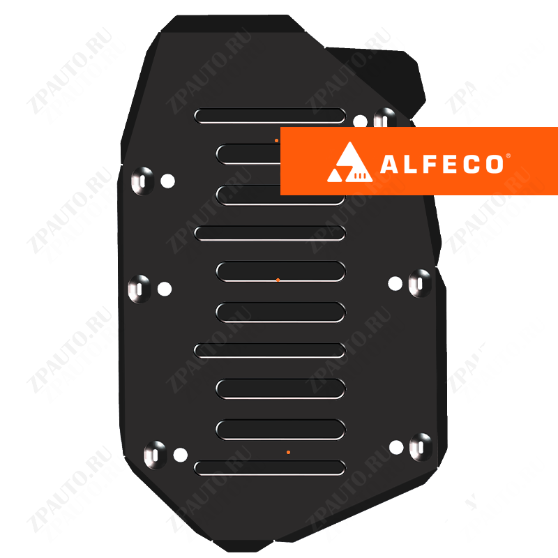 Защита  топливного бака Volkswagen Multivan (T6) 2015- V-all , ALFeco, сталь 2мм, арт. ALF2642st-1