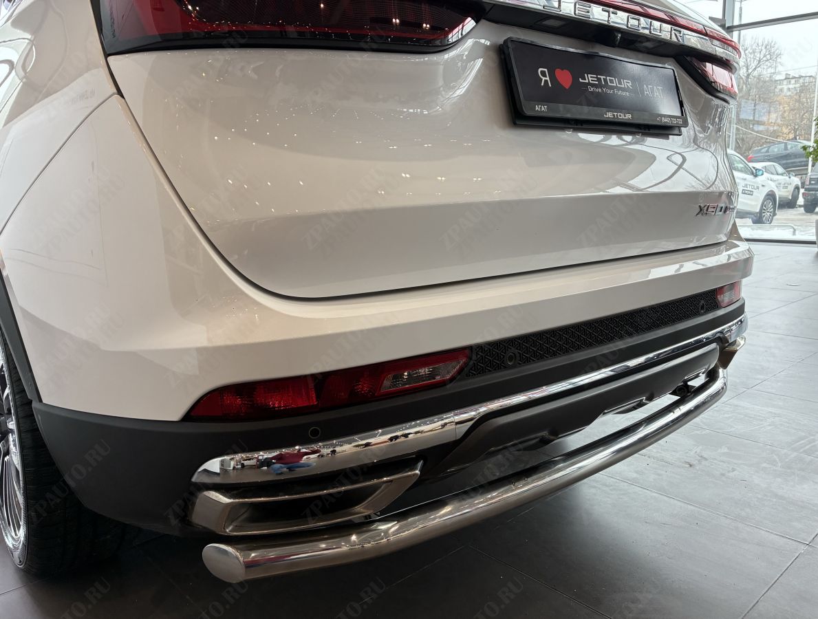Защита заднего бампера для автомобиля JETOUR X90 Plus 2022 арт. JET.X90+.22.11