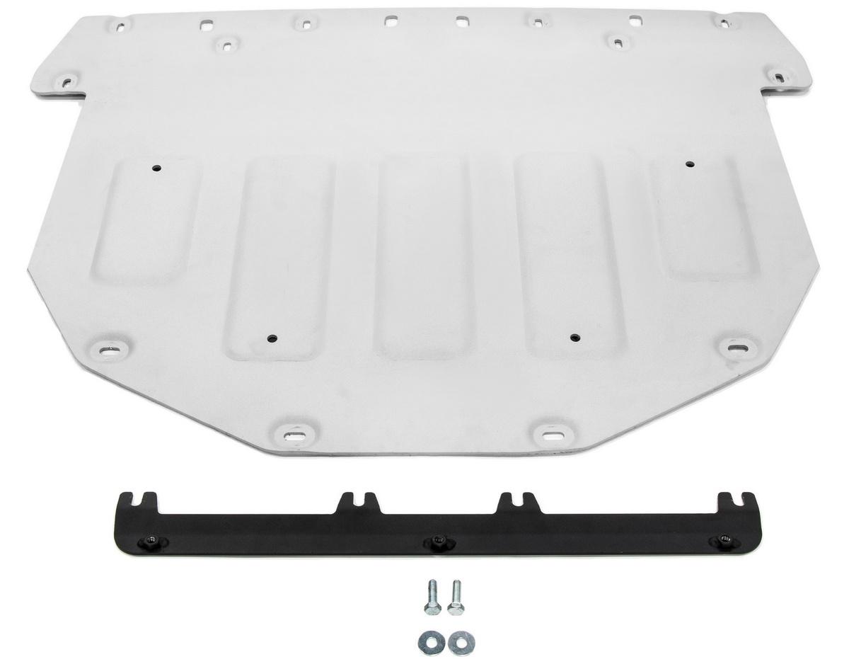 Защита картера и КПП Rival для Land Rover Range Rover Evoque II 2018-н.в., штампованная, алюминий 4 мм, без крепежа, 3.3129.1