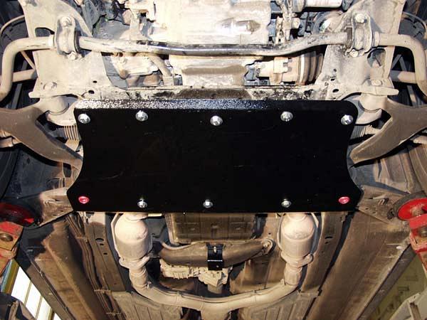 Стальная защита картера на Infiniti FX 45, сталь 2,5 мм, Sheriff (Шериф) 15.1038