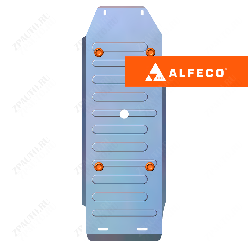 Mitsubishi Pajero Sport II 2008-2015 V-all защита топливного бака, ALFeco, алюминий, 4 мм, арт. ALF1457al