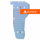 Mitsubishi L200 6G 2023- V-2,4D AT GLS защита топливного бака, ALFeco, алюминий, 4 мм, арт. ALF1459al