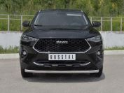 HAVAL F7X 1.5 4WD 2019-2022 Защита переднего бампера d57 секции HF7XZ-003835