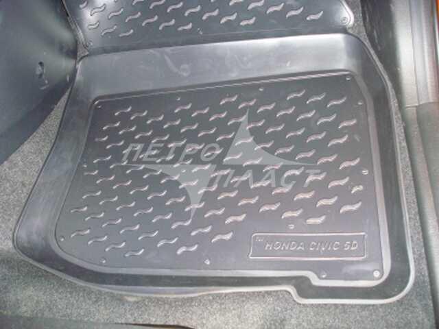 Ковры в салон для автомобиля Honda Civic 5D 2006- (Хонда Цивик 5Д), Петропласт PPL-10727117