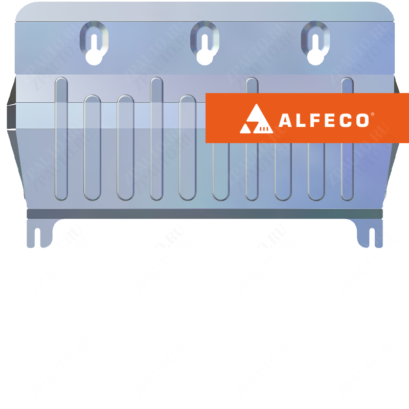 Защита  картера и КПП Haval Dargo 4WD 2022-  V-2,0 , ALFeco, алюминий 4мм, арт. ALF55051al