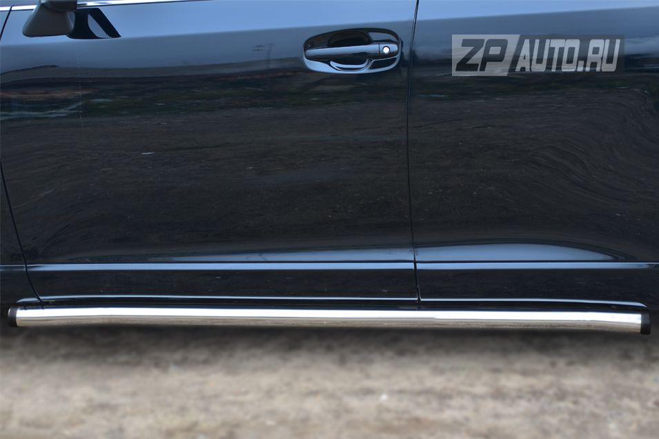 Пороги труба d57 вариант 2 для Toyota Venza 2013, Slitkoff TVT-0014782