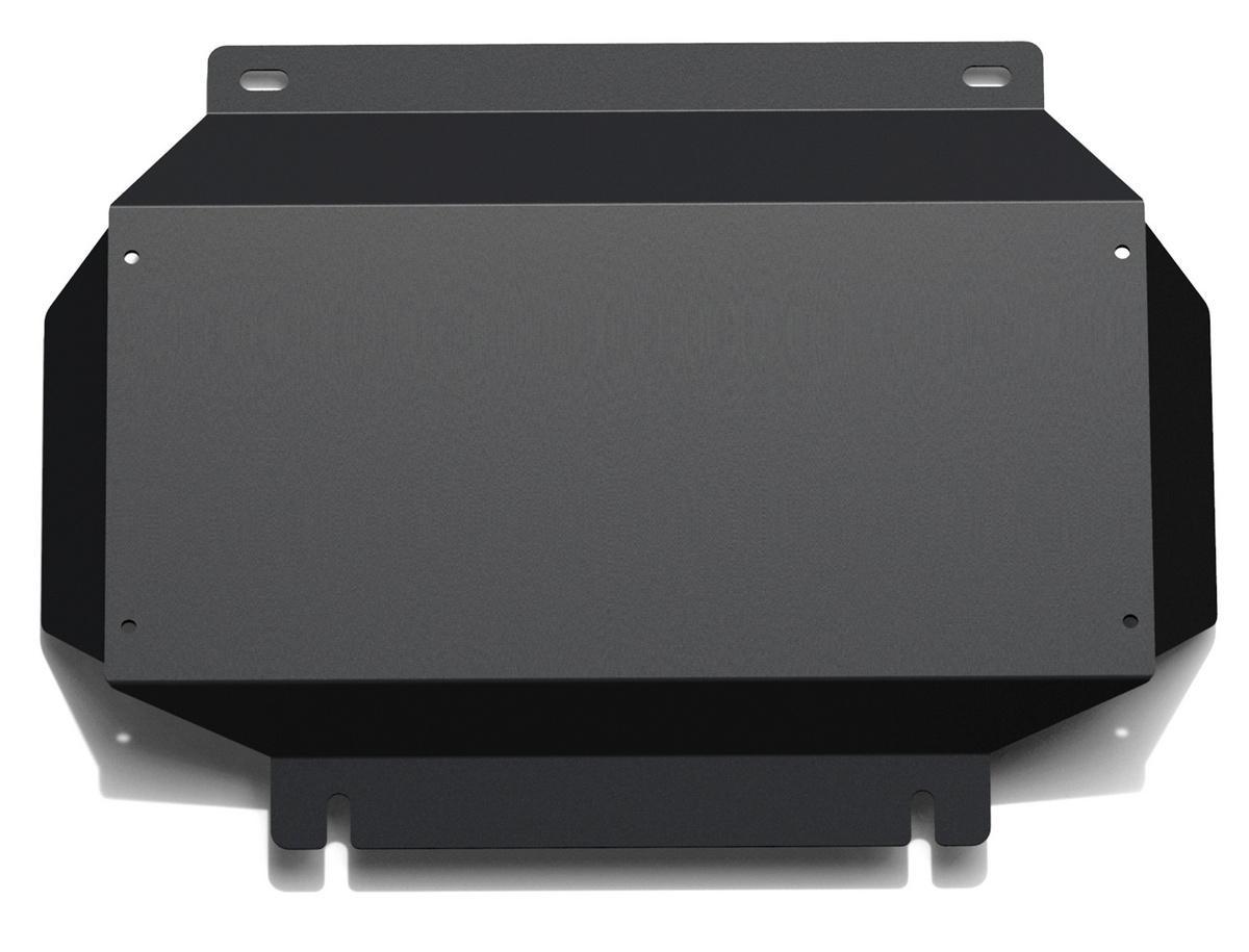 Защита картера АвтоБроня (часть 1) для Mitsubishi Delica IV (V - 2.8D) 1994-2007, сталь 1.8 мм, с крепежом, 111.04022.1