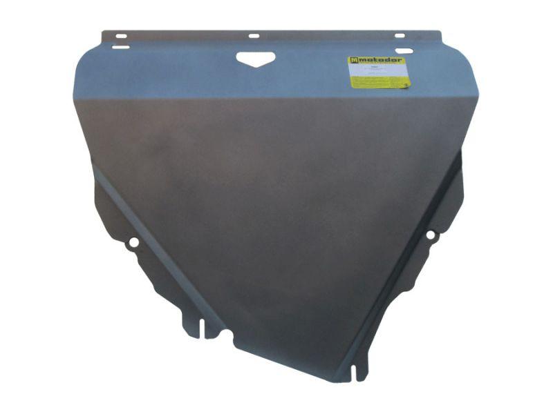 Защита двигателя, кпп алюминиевая Motodor для Volvo C30 2006- (5 мм, алюминий), 32601