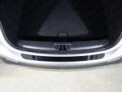 Накладка на задний бампер (лист зеркальный) для автомобиля Infiniti QX 30 2016-