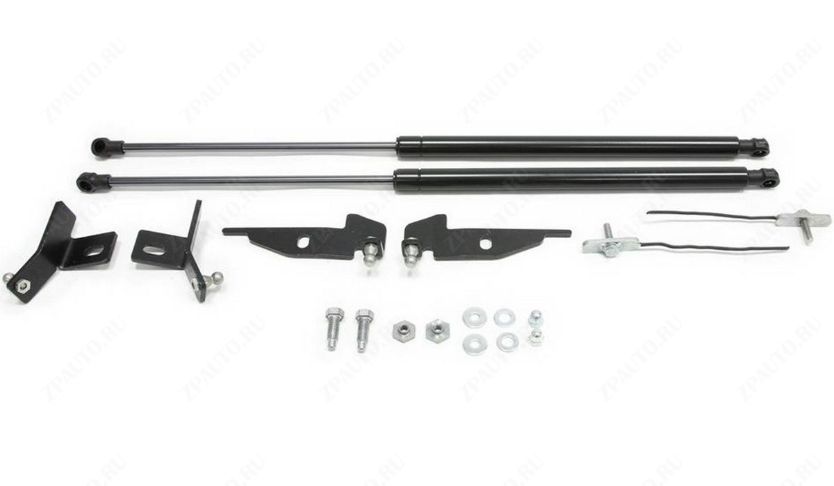 Амортизаторы капота АвтоУПОР (2 шт.) Toyota Fortuner/Hilux (2015-2020; 2020-/2015-2018; 2018-), Rival, арт. UTOFOR011