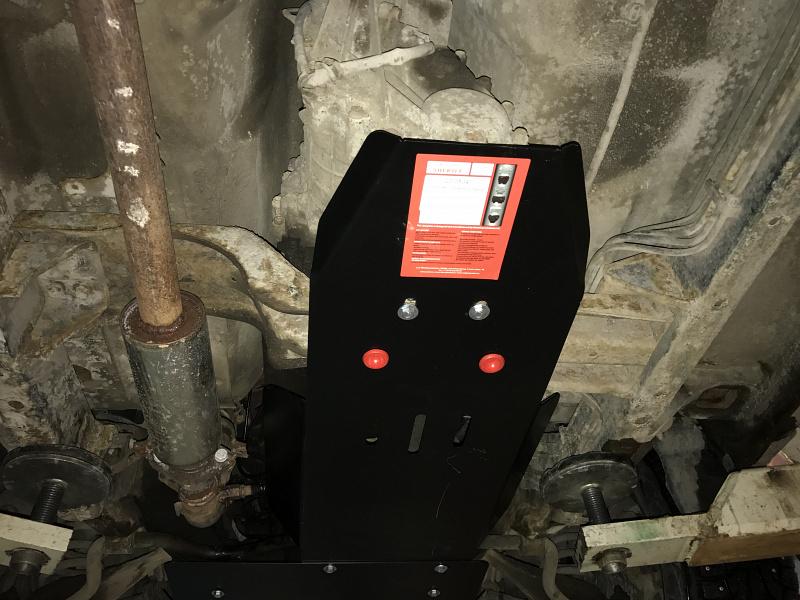 Защита КПП и РК для SUZUKI Grand Vitara - для 0480  1998 - 2005, V-1,6; 2,0; 2,5; 2,0D, Sheriff, сталь 2,5 мм, арт. 23.0534