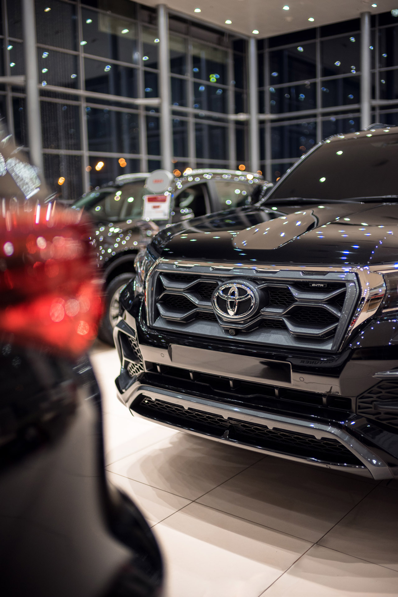 Решетка радиатора в сборе для Toyota Land Cruiser Prado 2017-2025, MTR, арт. MTR-J150-180304
