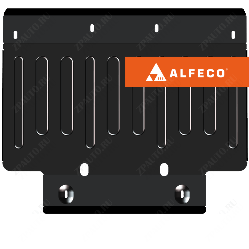 Защита  радиатора Infiniti QX56 2010-2013 V-5,6 , ALFeco, сталь 2мм, арт. ALF29141st