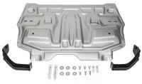 Защита картера и КПП AutoMax для Seat Ibiza IV 2008-2015, алюминий 2.5 мм, с крепежом, штампованная, AM333.5877.1