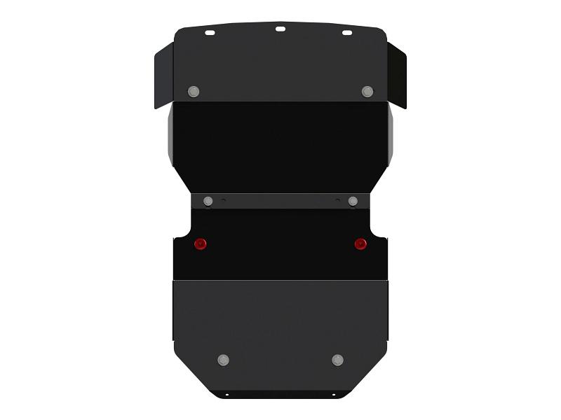 Защита картера и КПП для MITSUBISHI Space Gear  1995 - 2007, V-2,0; 2,4; 2,5 TD, Sheriff, сталь 2,0 мм, арт. 14.0749