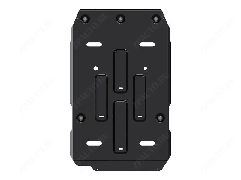 Защита КПП для SSANG  YONG Rexton/Rexton Sport/Musso  2018 -, V-2,2D; 2,0 MT, AT AWD; RWD  , Sheriff, сталь 2,5 мм, арт. 29.3916