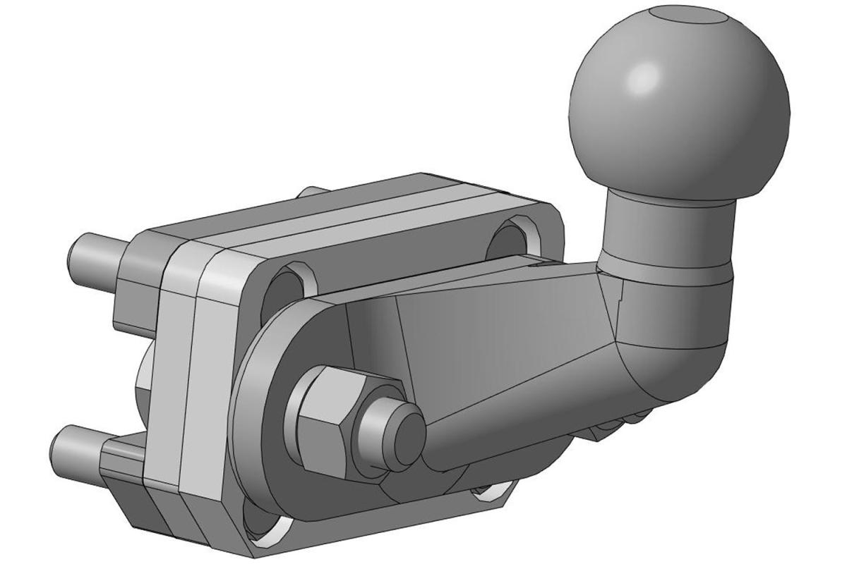 Фаркоп для HAVAL H9 тип шара F, Bosal-Oris арт. 8005-F