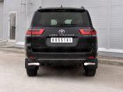 TOYOTA LAND CRUISER 300 2021 - Защита заднего бампера уголки d57 секции TLCZ-003792