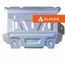 Sollers ST6 2023- V-2,0MT; 2,0TD защита радиатора, ALFeco, алюминий, 4 мм, арт. ALF5603al-2