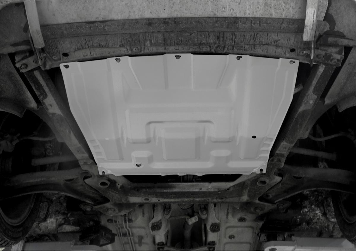 Защита картера и КПП AutoMax для Lada Vesta седан, универсал 2015-н.в., алюминий 2.5 мм, без крепежа, AM3.6038.1