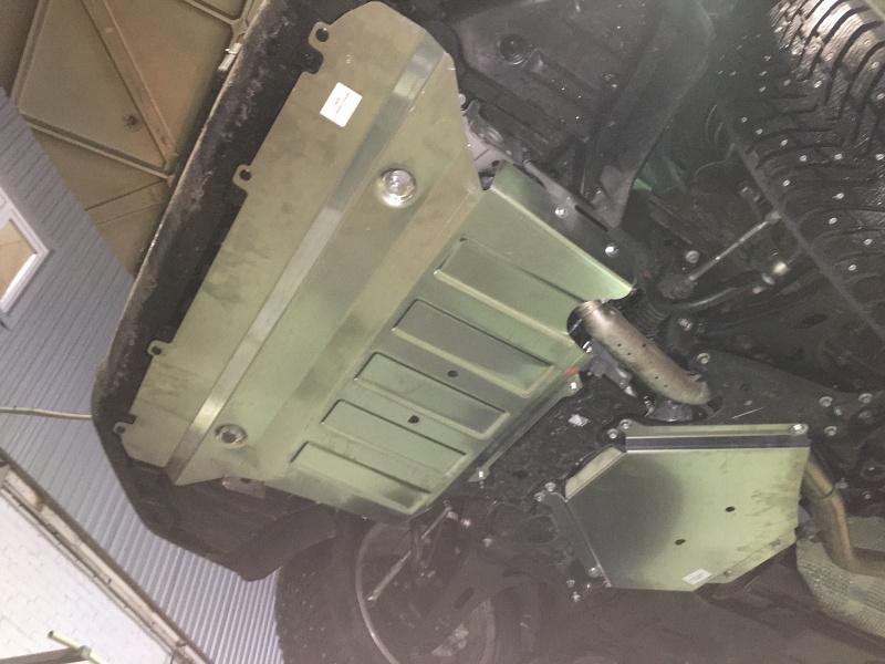 Защита картера для SUBARU Forester  2018 -, V-2,0 СVT; 2,5 CVT 4WD, Sheriff, алюминий 3 мм, арт. 22.3978