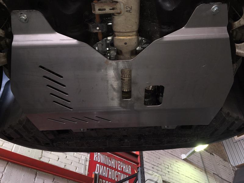 Защита картера и КПП для NISSAN Teana  2014 - 2020, V-3,5 АТ, Sheriff, алюминий 5 мм, арт. 15.2625