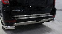 Накладка на заднюю дверь (лист шлифованный) для автомобиля Haval H9 2017- TCC Тюнинг арт. HAVH917-06