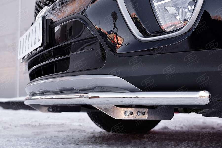 Защита переднего бампера d42 KIA Sorento Prime CRDI 2015, Slitkoff KSPZ-002208