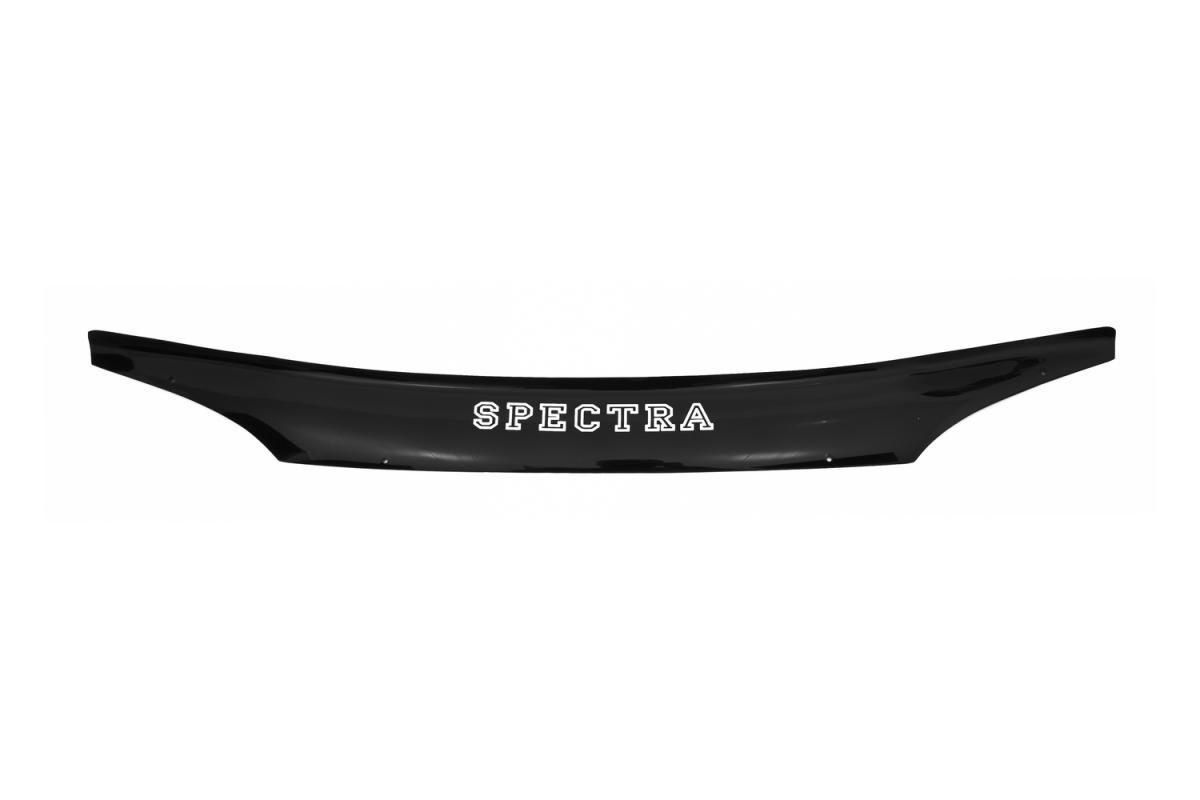 Дефлектор капота (ЕВРО крепеж) KIA SPEKTRA 2004-2011 седан