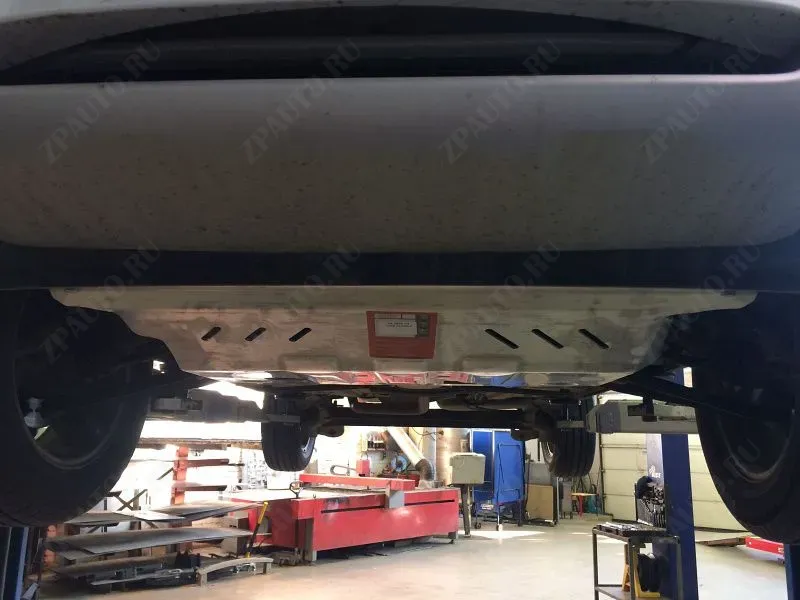 Защита картера и КПП для FORD EcoSport  2014 -, V-2,0 МТ 4 wd; 2,0 МТ; 1,6 МТ, Sheriff, алюминий 4 мм, арт. 08.2626 V2