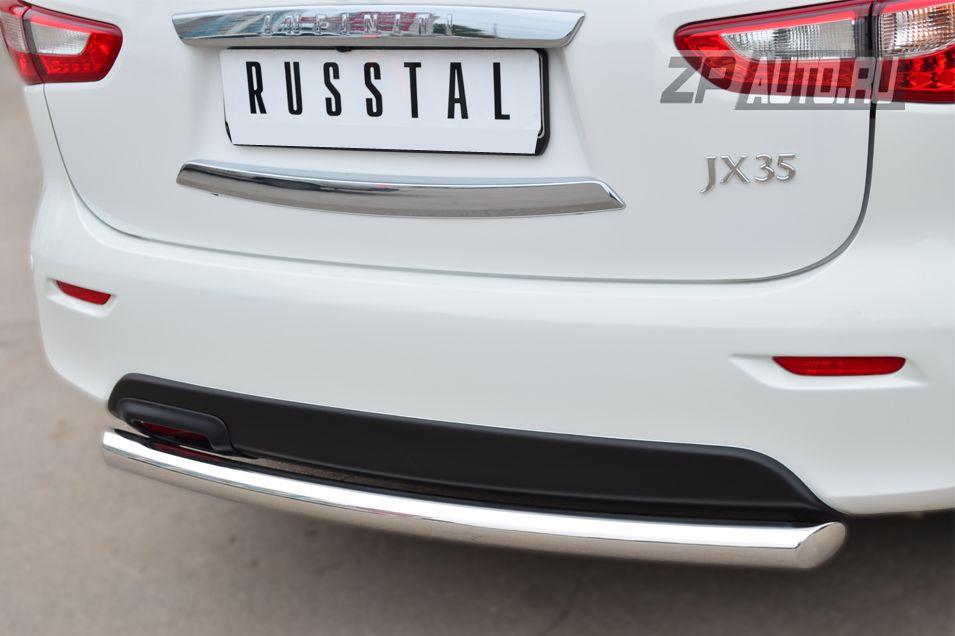 Защита заднего бампера d57 для Infiniti JX35, Slitkoff JXZ-001464