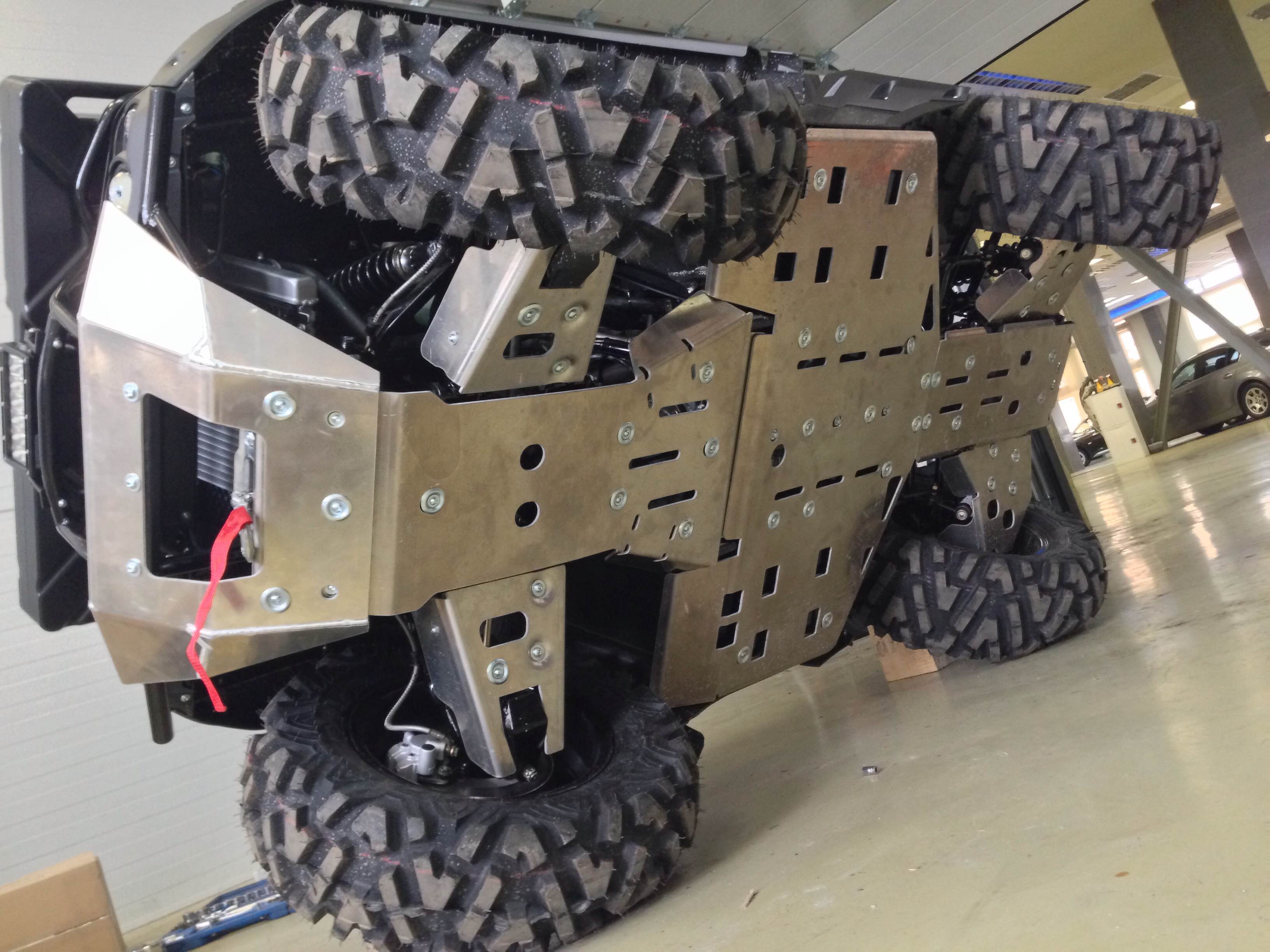 Полный комплект защиты для Русская Механика 500-2/650-2 2015 -, алюминий 4 мм, STORM, арт. 2677