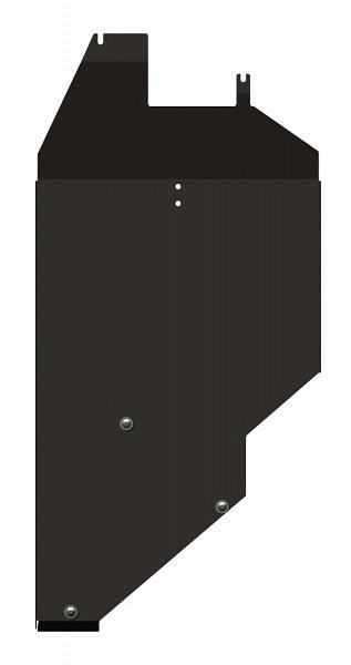Защита топл. бака для MITSUBISHI Outlander XL  2010 - 2012, V-2,2 TD, Sheriff, сталь 2,5 мм, арт. 14.2145