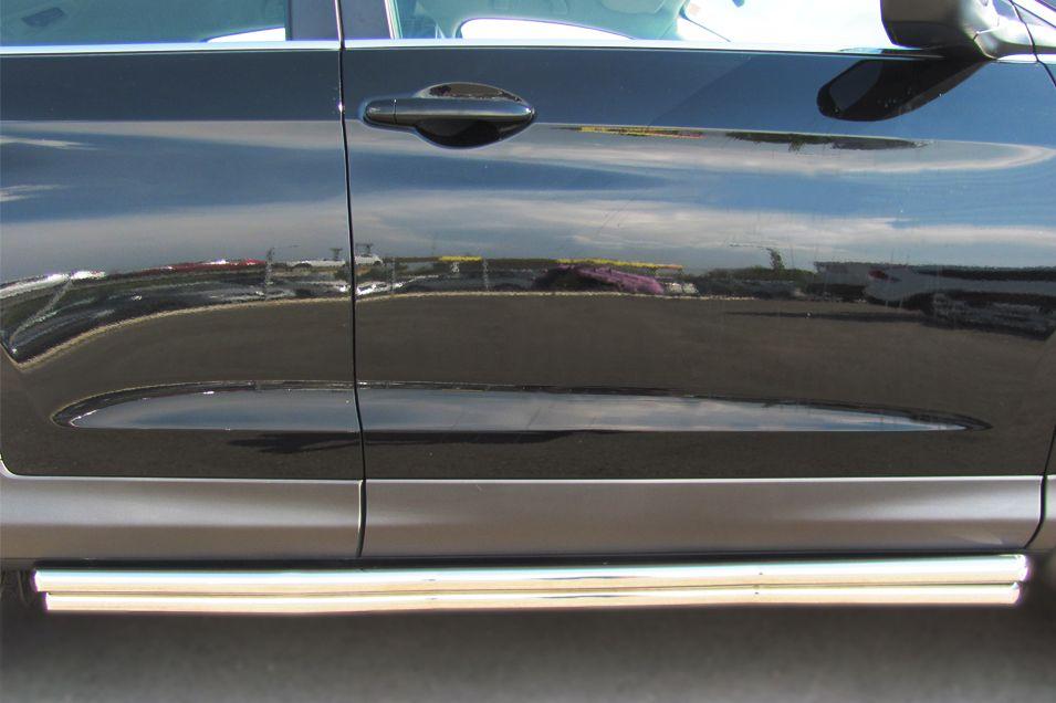 Пороги труба d42/42 для Honda CR-V 2013, Slitkoff HVT-001339