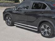 MITSUBISHI ECLIPSE CROSS 2017- Пороги труба d57 (вариант 3) MET-0030483