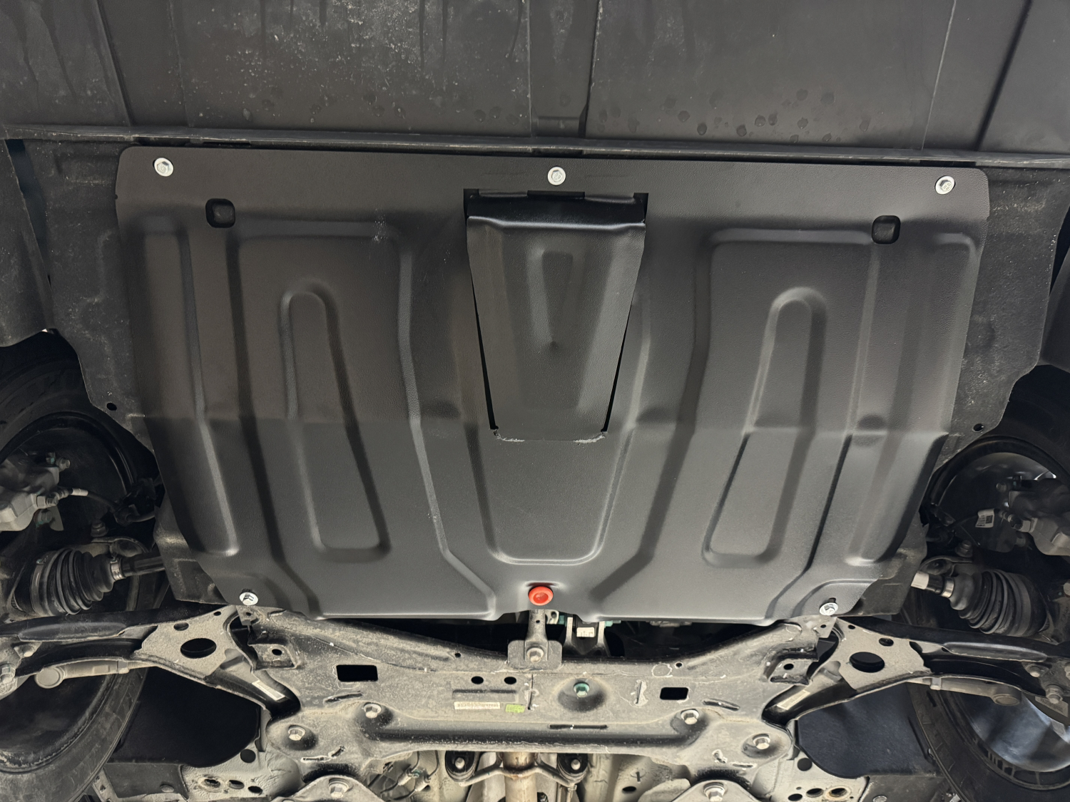 Soueast S07 2024- V-1,6  7 DCT FWD защита картера и КПП, ALFeco, сталь, 1.5 мм, арт. ALF7001st-4