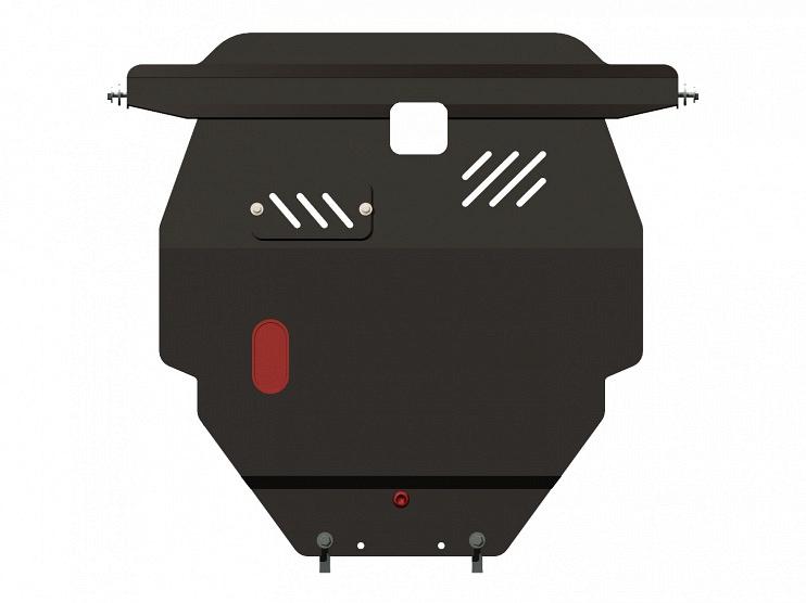 Защита картера и КПП для TOYOTA Corolla  Verso  2001 - 2008, V-1,6; 1,8, Sheriff, сталь 2,0 мм, арт. 24.0743