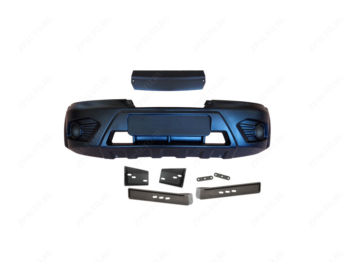 ABC.UAZ.FB.03A БАМПЕР АВС-ДИЗАЙН ПЕРЕДНИЙ UAZ ПАТРИОТ/ПИКАП/КАРГО 2005- У(КОМПОЗИТ 4 ММ, БАЗОВЫЙ)