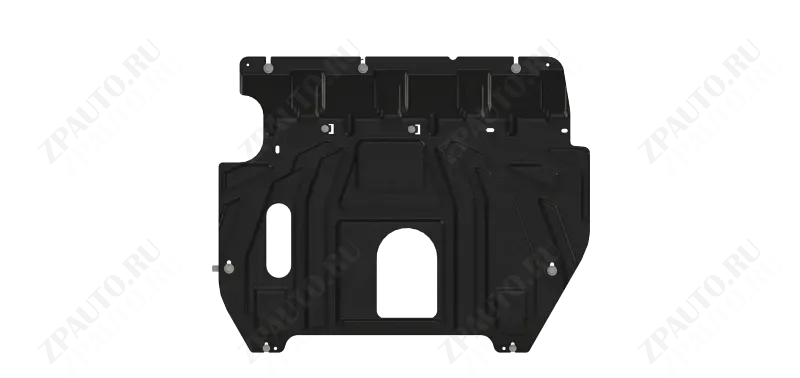 Защита картера и КПП для HAVAL Dargo  2022 - V-2,0 AT FullWD, Sheriff, сталь 2,0 мм, арт. 39.6146 V2