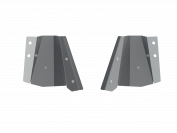 Защита колесных арок для CAN-AM Maverick 2013-17, алюминий 4 мм, STORM, арт. MP 0306
