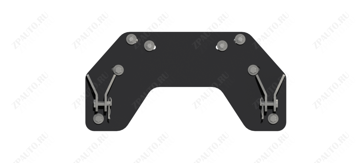 Площадка для крепления снегового отвала (быстросъем) для ARCTIC CAT Mud Pro H1 2009-11, сталь 5 мм, STORM, арт. MP 0295