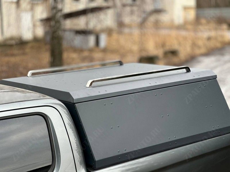 Кунг (алюминий Premium Grey) 2мм Changan Hunter Plus 2.0 4WD 2023 арт. CHANHUNPL23-30GREY