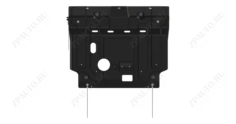 Защита картера и КПП для LADA X-Cross 5  2023 -, V-1,5 MT FWD, Sheriff, сталь 1,8 мм, арт. 27.5401