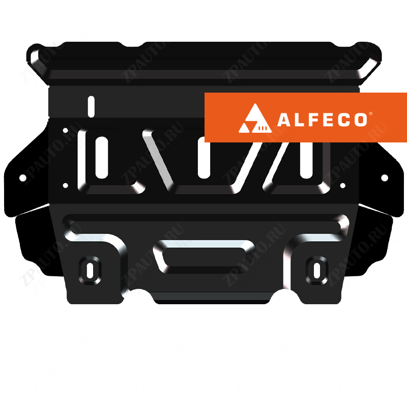 Sollers ST6 2023- V-2,0MT; 2,0TD защита радиатора, ALFeco, сталь, 2 мм, арт. ALF5603st-2