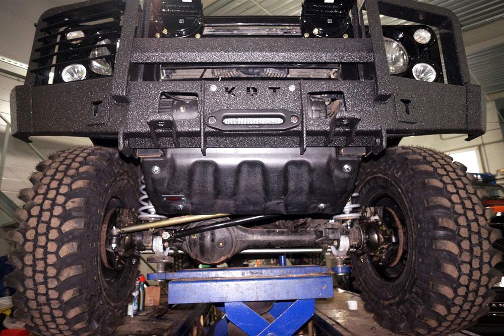 Композитная защита рулевых тяг ProRoad для Land Rover Defender (Ленд Ровер Дефендер), АВС-Дизайн 35.07k
