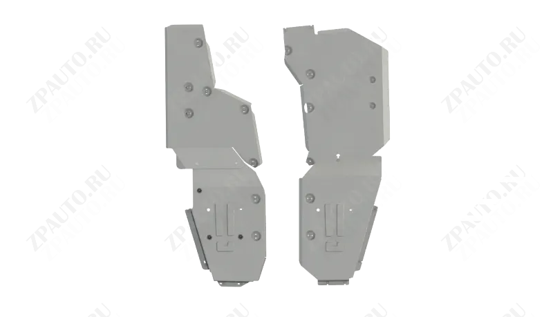 Защита топл. бака для LAND  ROVER Defender 110  2021 -, V-3.0D AT FullWD, Sheriff, алюминий 3 мм, арт. 04.5205