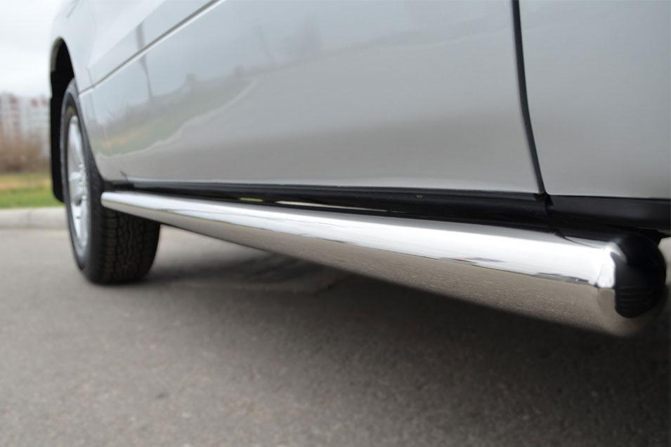 Пороги труба d57 вариант 3 для Suzuki Grand Vitara 3d 2012, Slitkoff SV3T-0011073