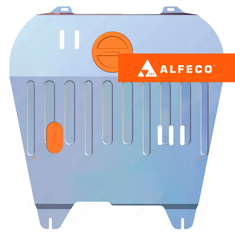 Защита  картера и КПП Mitsubishi Outlander XL 2006-2012 V-3,0 , ALFeco, алюминий 4мм, арт. ALF1403al