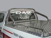 Защита кузова и заднего стекла (для крышки) 75х42 мм для автомобиля Isuzu D-MAX 3.0D 2019-,TCC Тюнинг ,арт. ISDMAX19-42